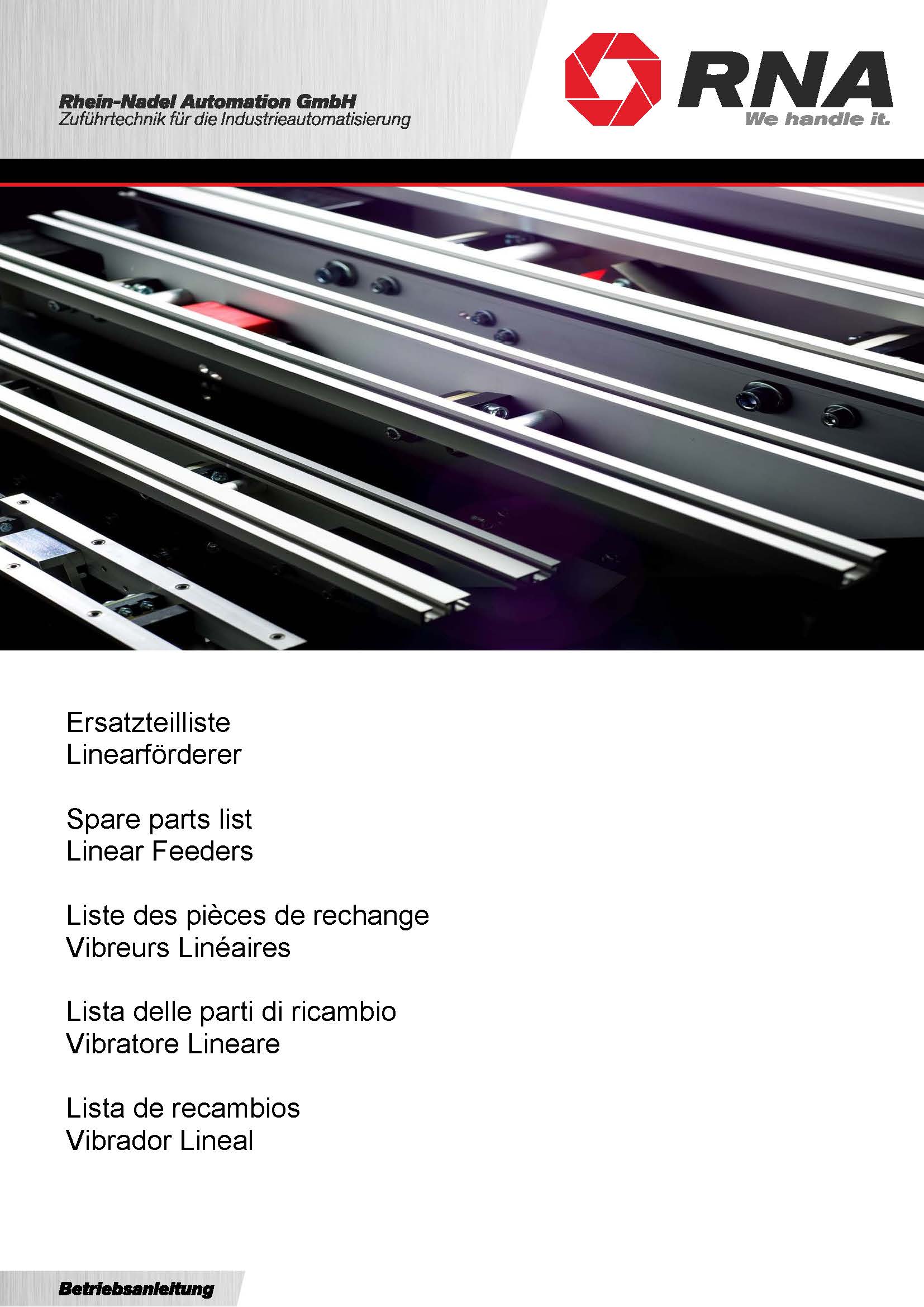 Linearförderer - Multilanguage